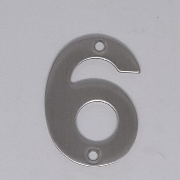 Numeral 6/9 50mm Satin Stainless Steel