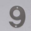 Numeral 6/9 50mm Satin Stainless Steel - Image 2