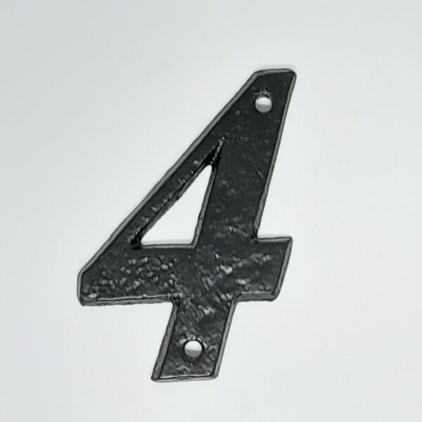 Kirkpatrick 1979 3" Numeral 4 Antique Black