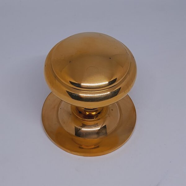 Anvil 91977 Round Centre Door Knob Polished Brass